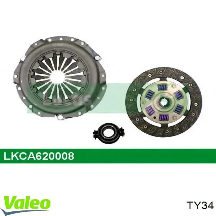 Disco de embraiagem TY34 VALEO
