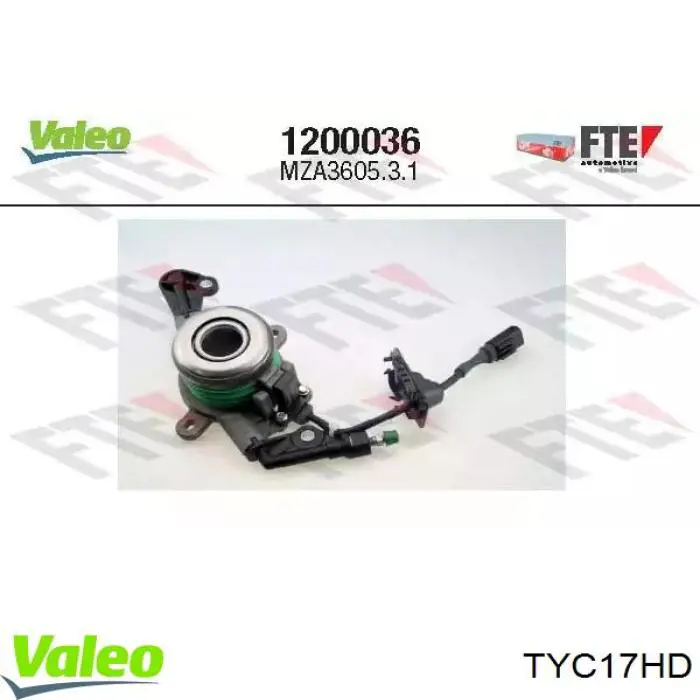 TYC17HD VALEO Cesta de embraiagem