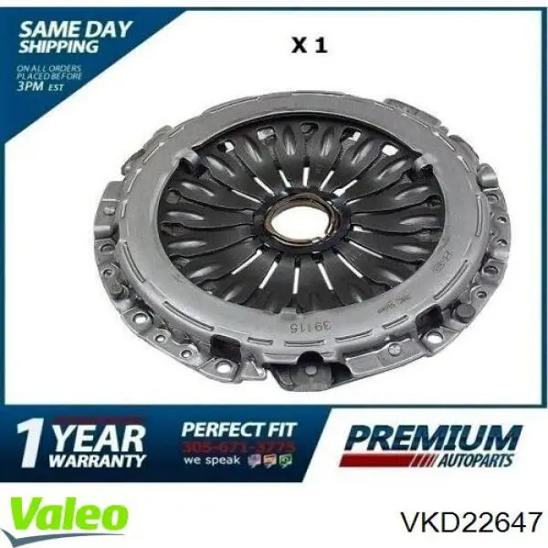Cesta de embraiagem VKD22647 VALEO