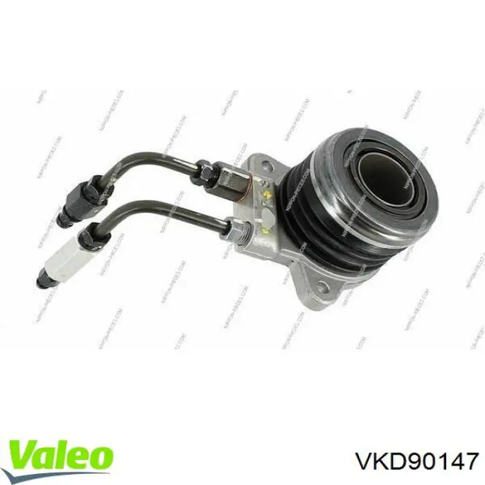 Cilindro de trabalho de embraiagem montado com rolamento de desengate VKD90147 VALEO