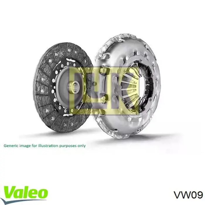 Disco de embraiagem VALEO VW09 preço, a partir de 50,65 USD