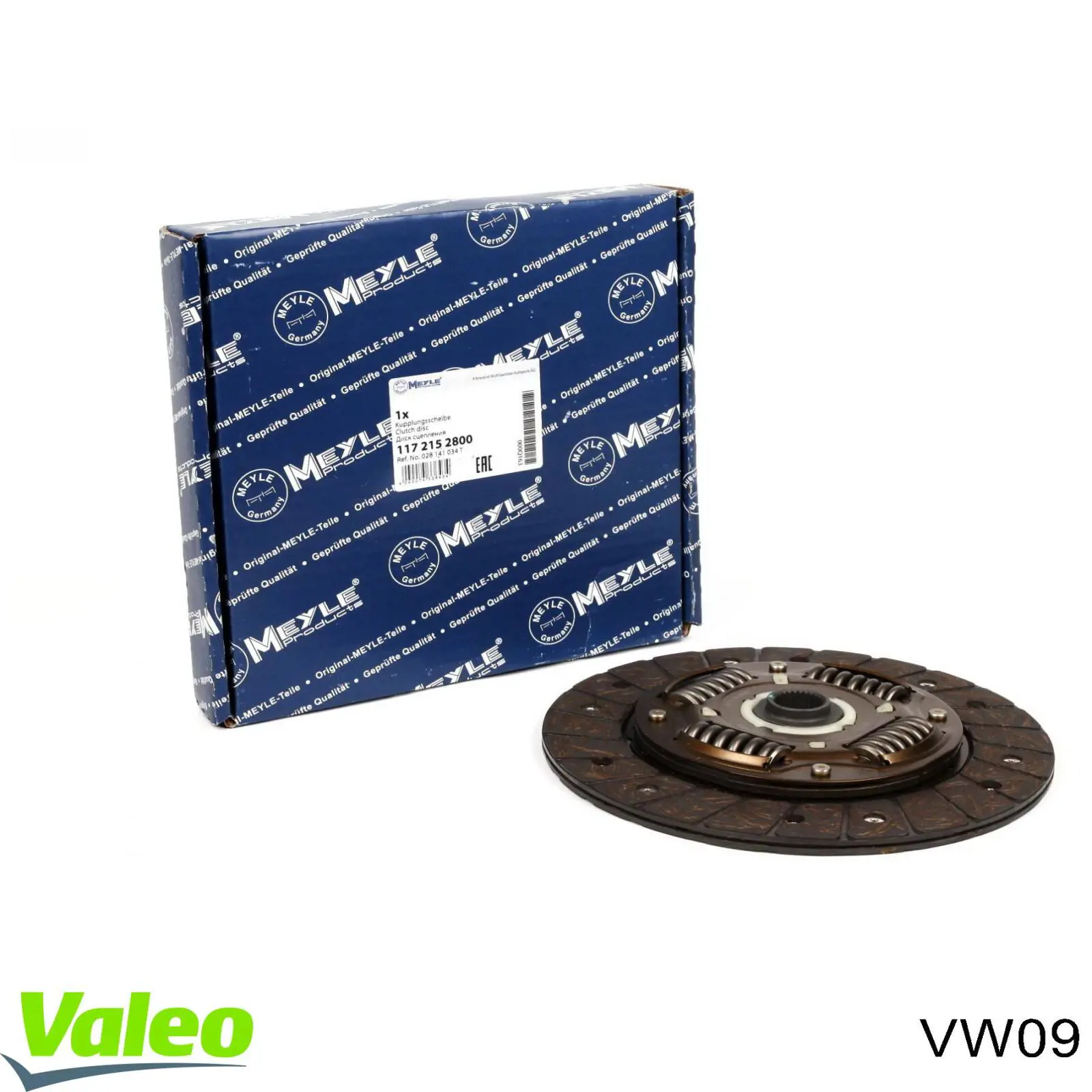 Disco de embraiagem VW09 VALEO