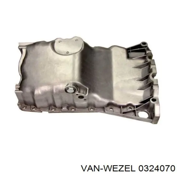 Compre 0324070 VAN Wezel Panela de óleo de cárter do motor