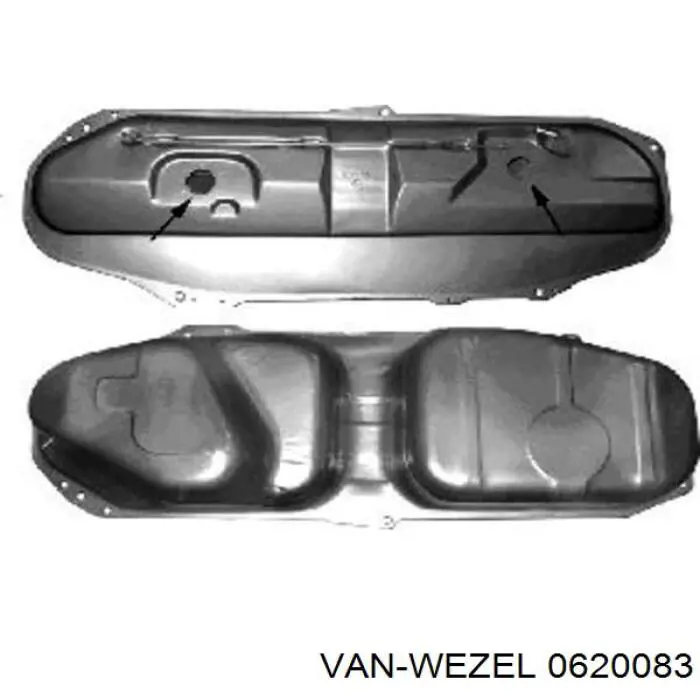 Compre 0620083 VAN Wezel Tanque de combustível