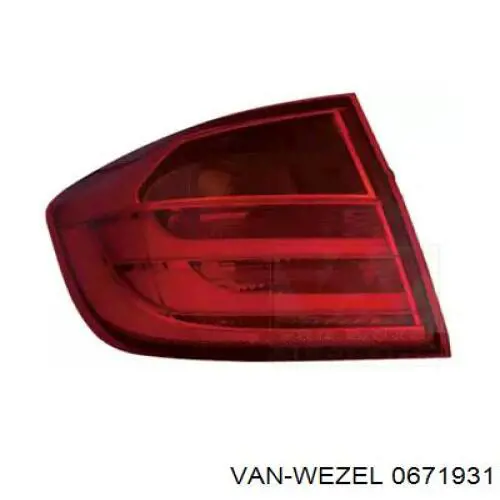Compre 63217429727 BMW Lanterna traseira esquerda