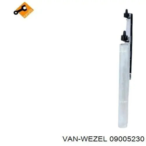 Radiador de aparelho de ar condicionado VAN Wezel 09005230 preço, a partir de 96,82 USD