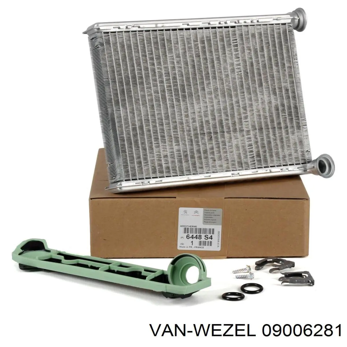 Compre 09006281 VAN Wezel Radiador de forno (de aquecedor)