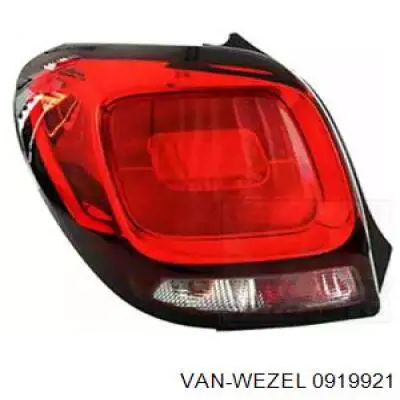 Compre 714081331001 Magneti Marelli Lanterna traseira esquerda