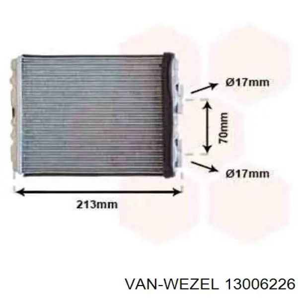 Radiador de forno (de aquecedor) Nissan/Infiniti 271400F001 preço, a partir de 64,46 USD