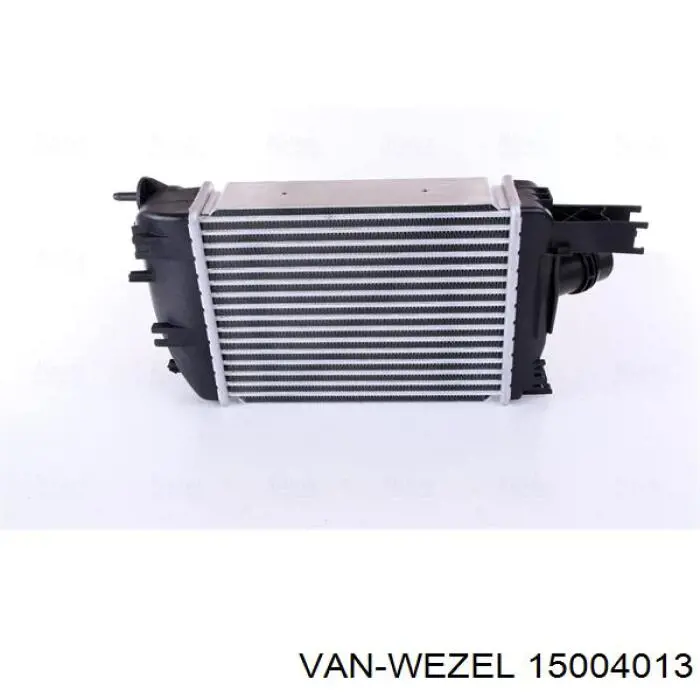 15004013 VAN Wezel Radiador de intercooler