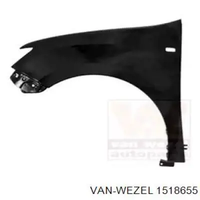 1518655 VAN Wezel Pára-lama dianteiro esquerdo