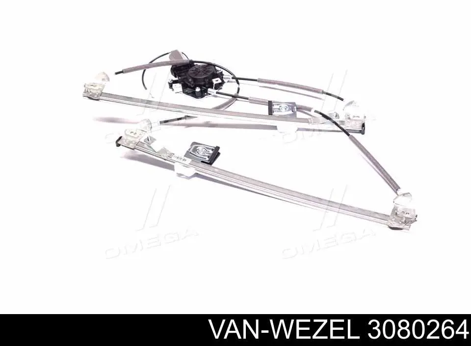Compre 3080264 VAN Wezel Mecanismo de acionamento de vidro da porta dianteira direita