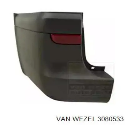 Pára-choque traseiro, parte esquerda Mercedes A63988016717G99