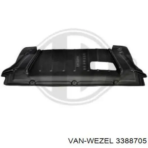Proteção de motor dianteira VAN Wezel 3388705 preço, a partir de 66,01 USD