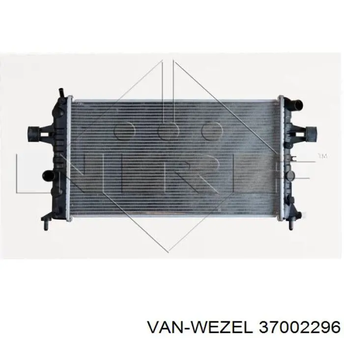 Radiador de esfriamento de motor VAN Wezel 37002296 preço, a partir de 78,71 USD