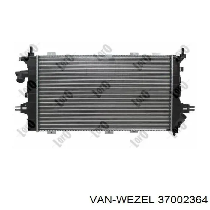 Compre 37002364 VAN Wezel Radiador de esfriamento de motor