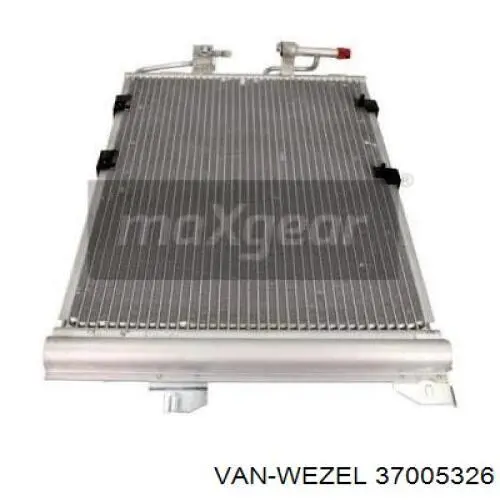 Compre 37005326 VAN Wezel Radiador de aparelho de ar condicionado