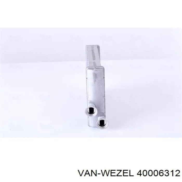 Compre 40006312 VAN Wezel Radiador de forno (de aquecedor)