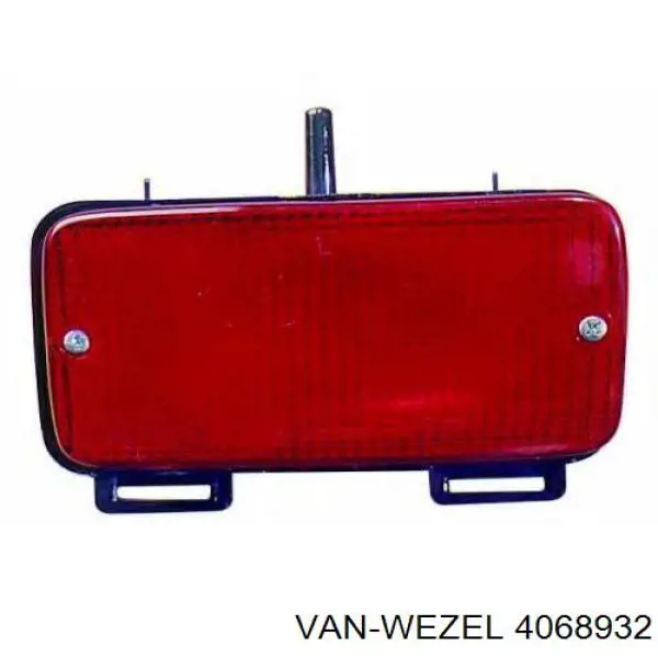Lanterna traseira direita VAN Wezel 4068932 preço, a partir de 221,18 USD