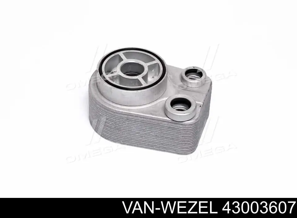 Radiador de óleo (frigorífico), debaixo de filtro VAN Wezel 43003607 preço, a partir de 37,24 USD