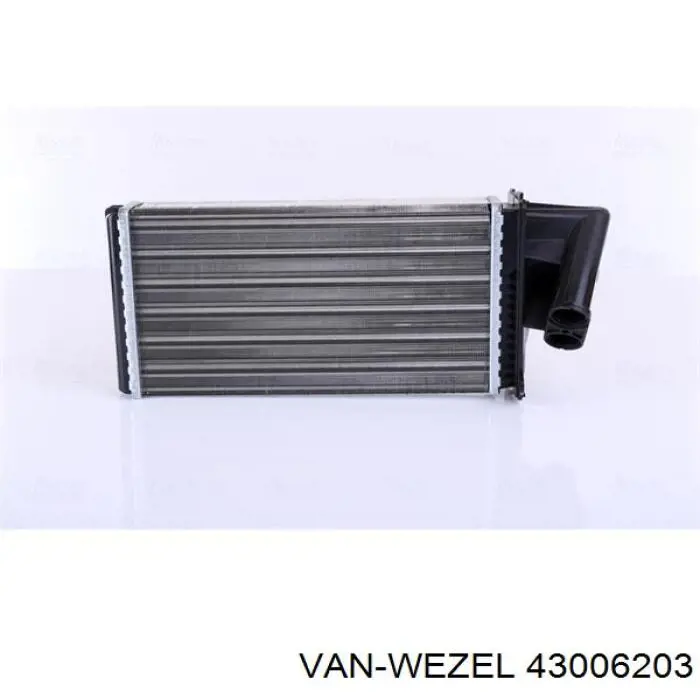 Radiador de forno (de aquecedor) VAN Wezel 43006203 preço, a partir de 39,02 USD