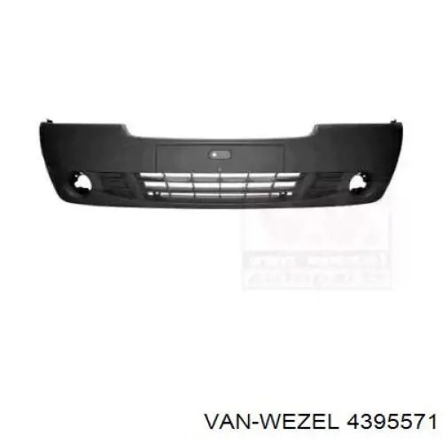 Pára-choque dianteiro VAN Wezel 4395571 preço, a partir de 223,25 USD