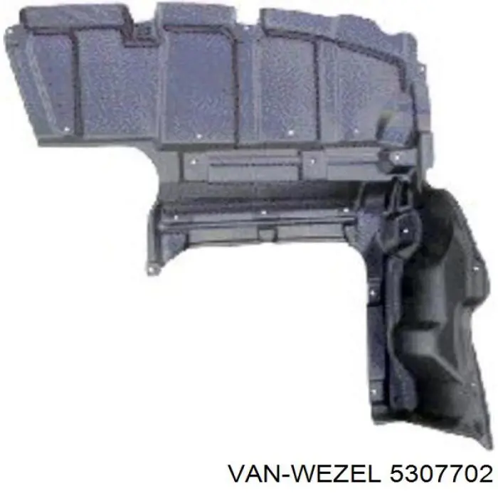 Compre 5307702 VAN Wezel Proteção de motor direito