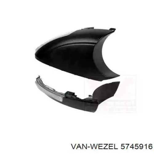 Compre 5N0949102 VAG Pisca-pisca de espelho direito