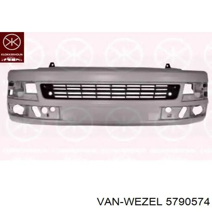 Compre 7E5807217M VAG Pára-choque dianteiro