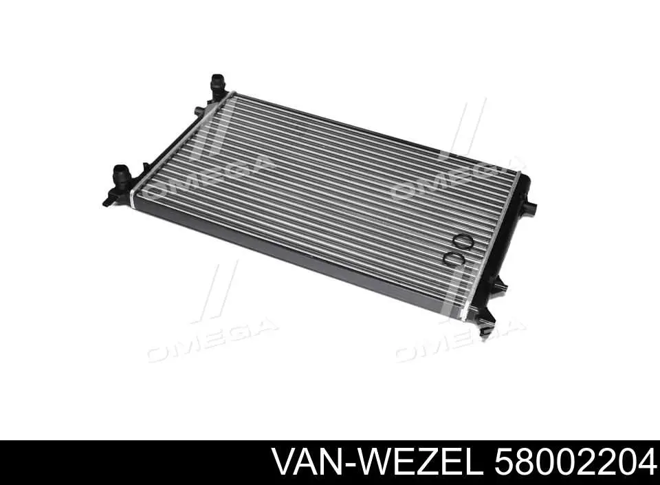 Radiador de esfriamento de motor VAN Wezel 58002204 preço, a partir de 62,77 USD