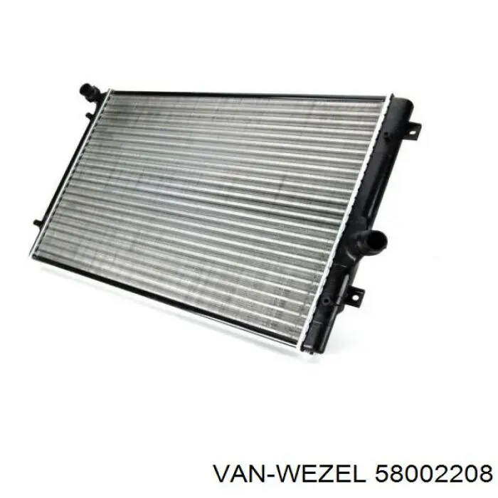 Compre 58002208 VAN Wezel Radiador de esfriamento de motor