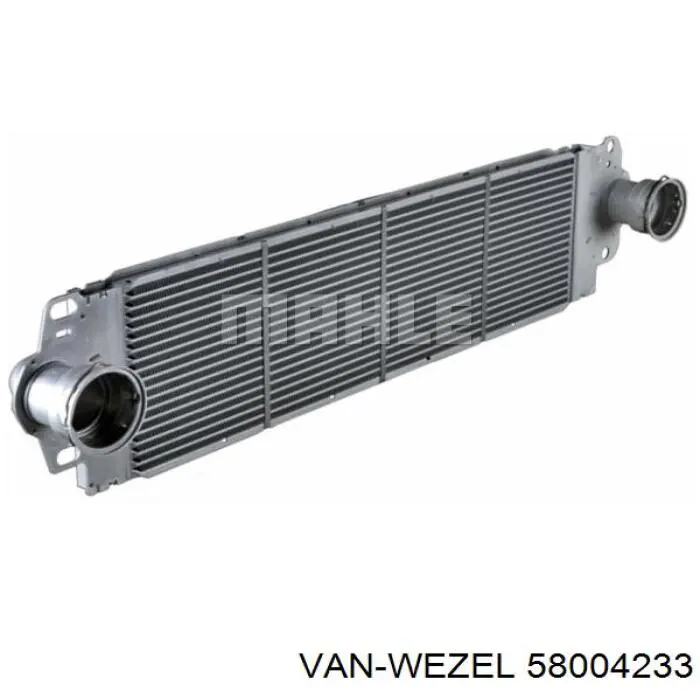 Radiador de intercooler VAN Wezel 58004233 preço, a partir de 143,52 USD