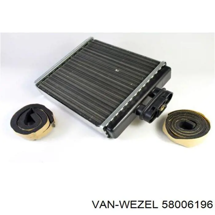 Radiador de forno (de aquecedor) VAN Wezel 58006196 preço, a partir de 32,38 USD