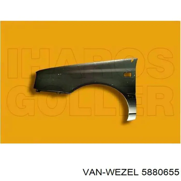 Compre 5880655 VAN Wezel Pára-lama dianteiro esquerdo