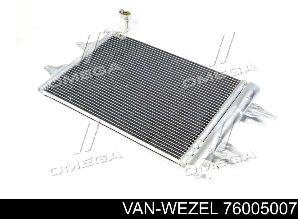 Radiador de aparelho de ar condicionado VAN Wezel 76005007 preço, a partir de 78,05 USD