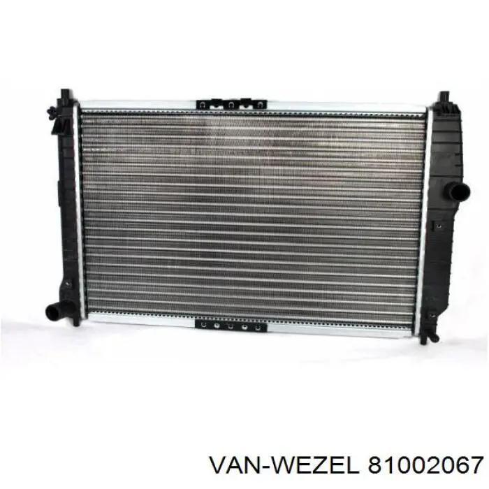 Radiador de esfriamento de motor VAN Wezel 81002067 preço, a partir de 95,10 USD
