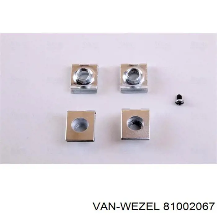 Compre 81002067 VAN Wezel Radiador de esfriamento de motor