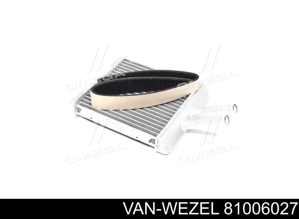 Radiador de forno (de aquecedor) VAN Wezel 81006027 preço, a partir de 41,29 USD