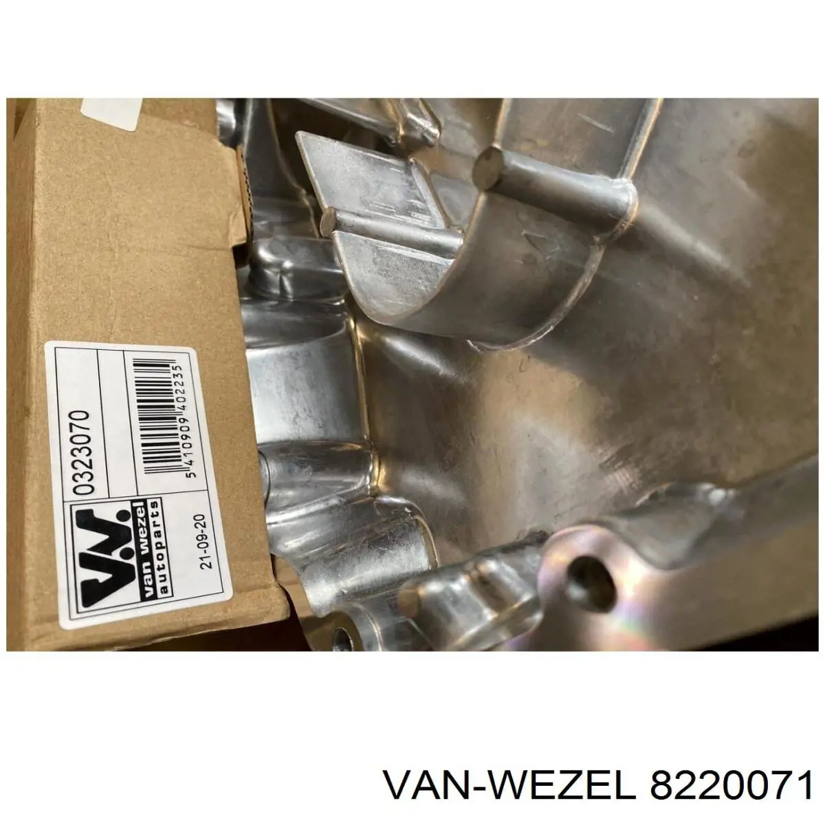 Panela de óleo de cárter do motor VAN Wezel 8220071 preço, a partir de 30,56 USD