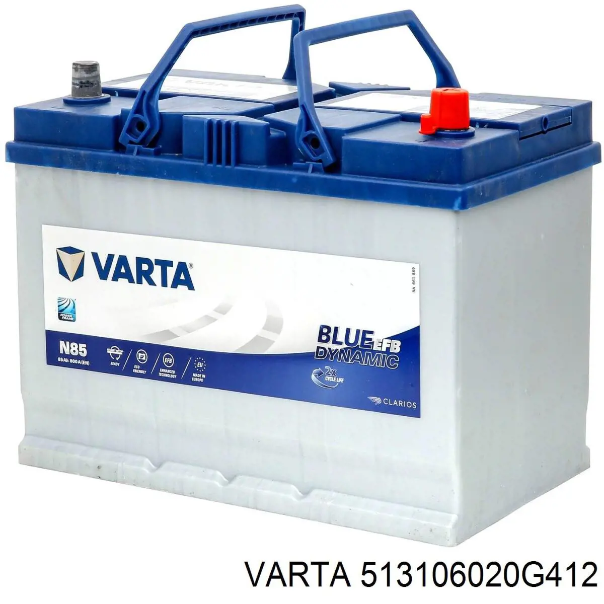 513106020G412 Varta Bateria recarregável (PILHA)