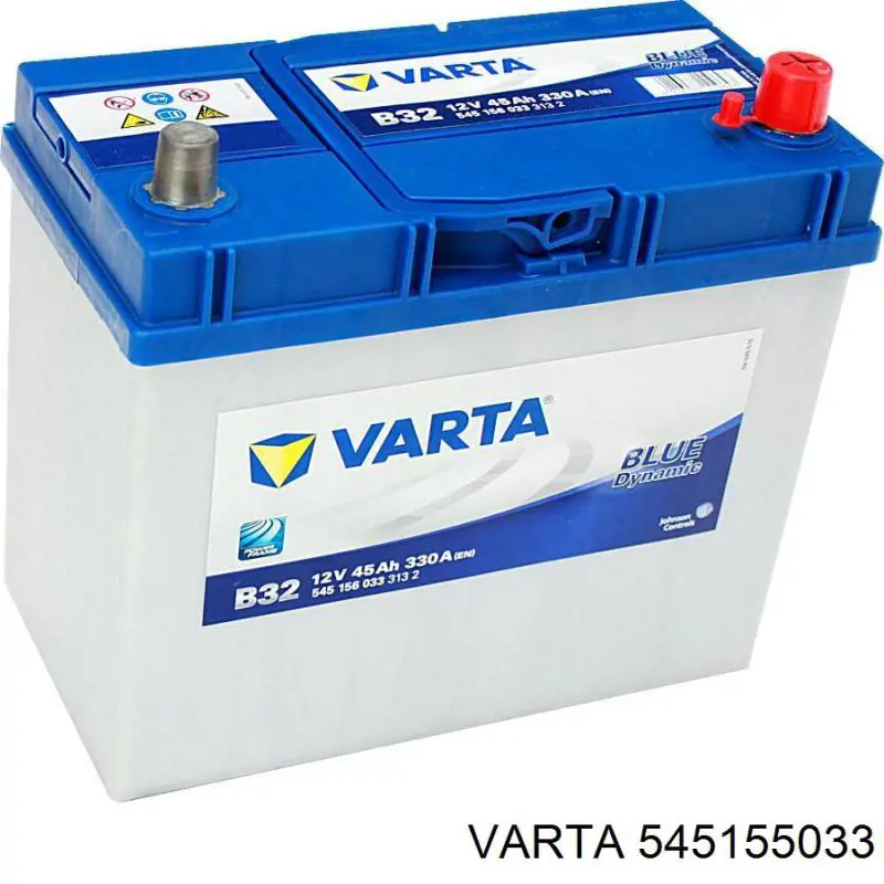 Bateria recarregável (PILHA) Varta 545155033