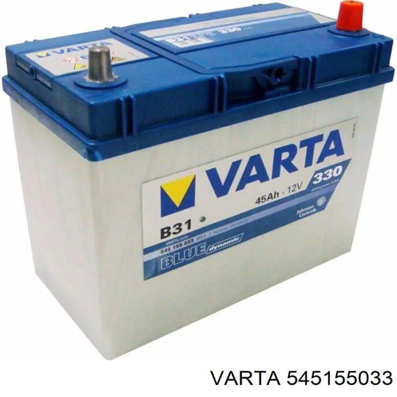 Bateria recarregável (PILHA) 545155033 Varta