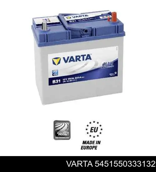 Bateria recarregável (PILHA) Varta 5451550333132 preço, a partir de 91,67 USD