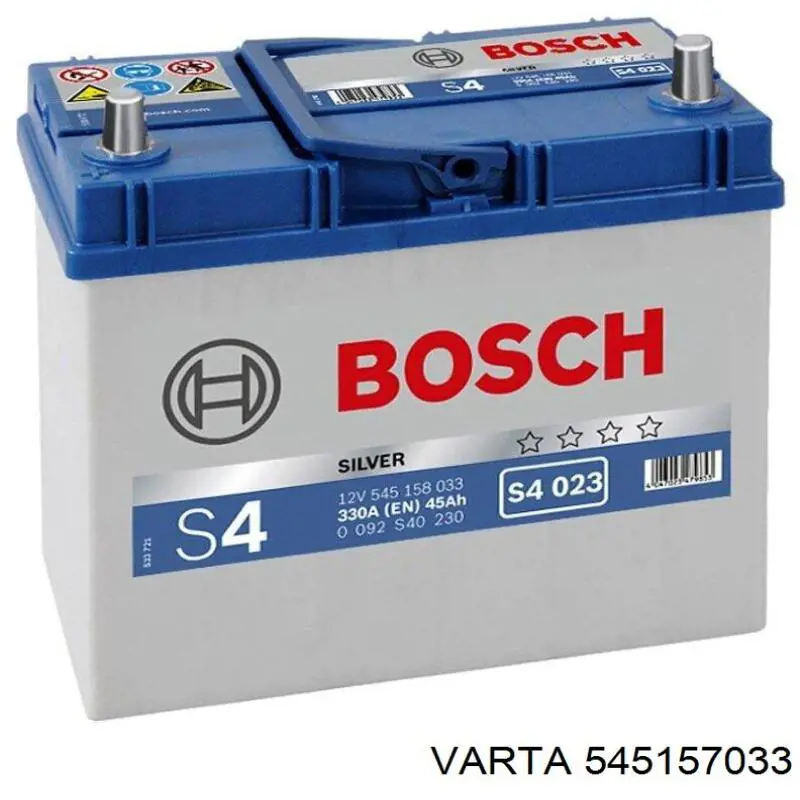 Bateria recarregável (PILHA) 545157033 Varta