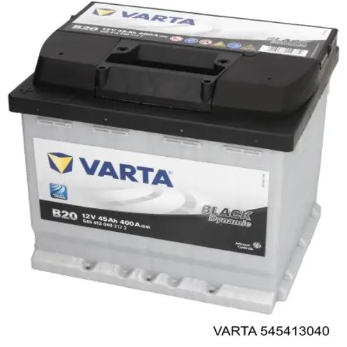 Bateria recarregável (PILHA) 545413040 Varta