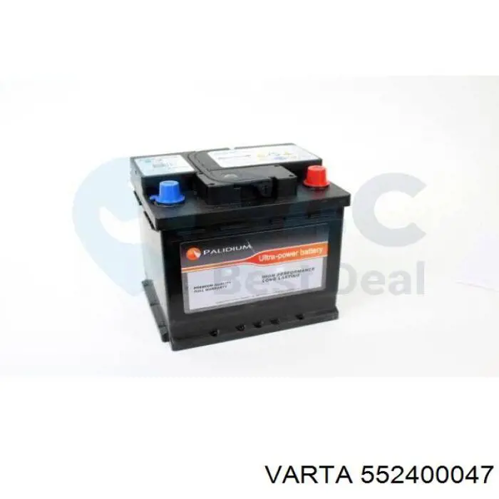 Bateria recarregável (PILHA) 552400047 Varta