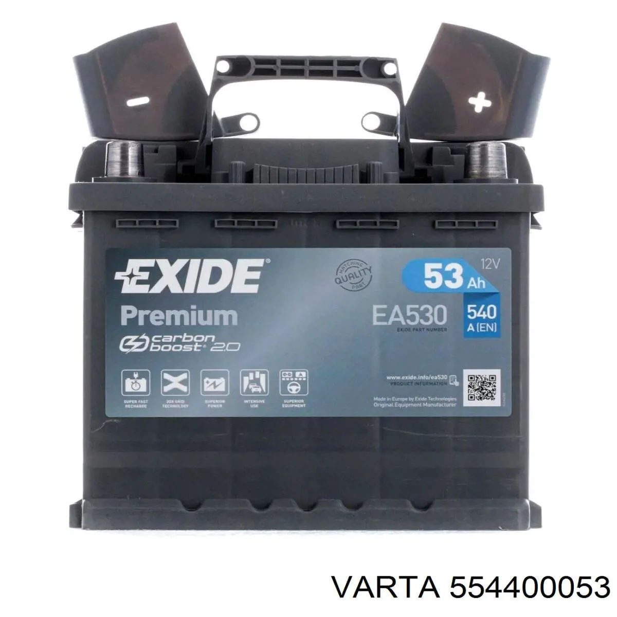 Compre 554400053 Varta Bateria recarregável (PILHA)
