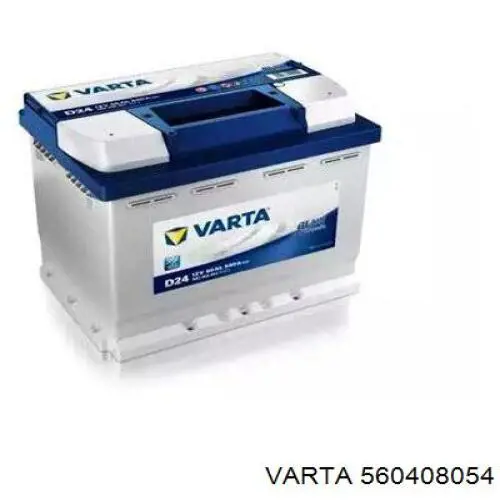 Bateria recarregável (PILHA) 560408054 Varta