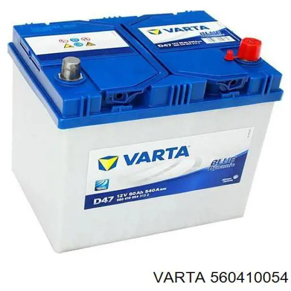 Bateria recarregável (PILHA) 560410054 Varta