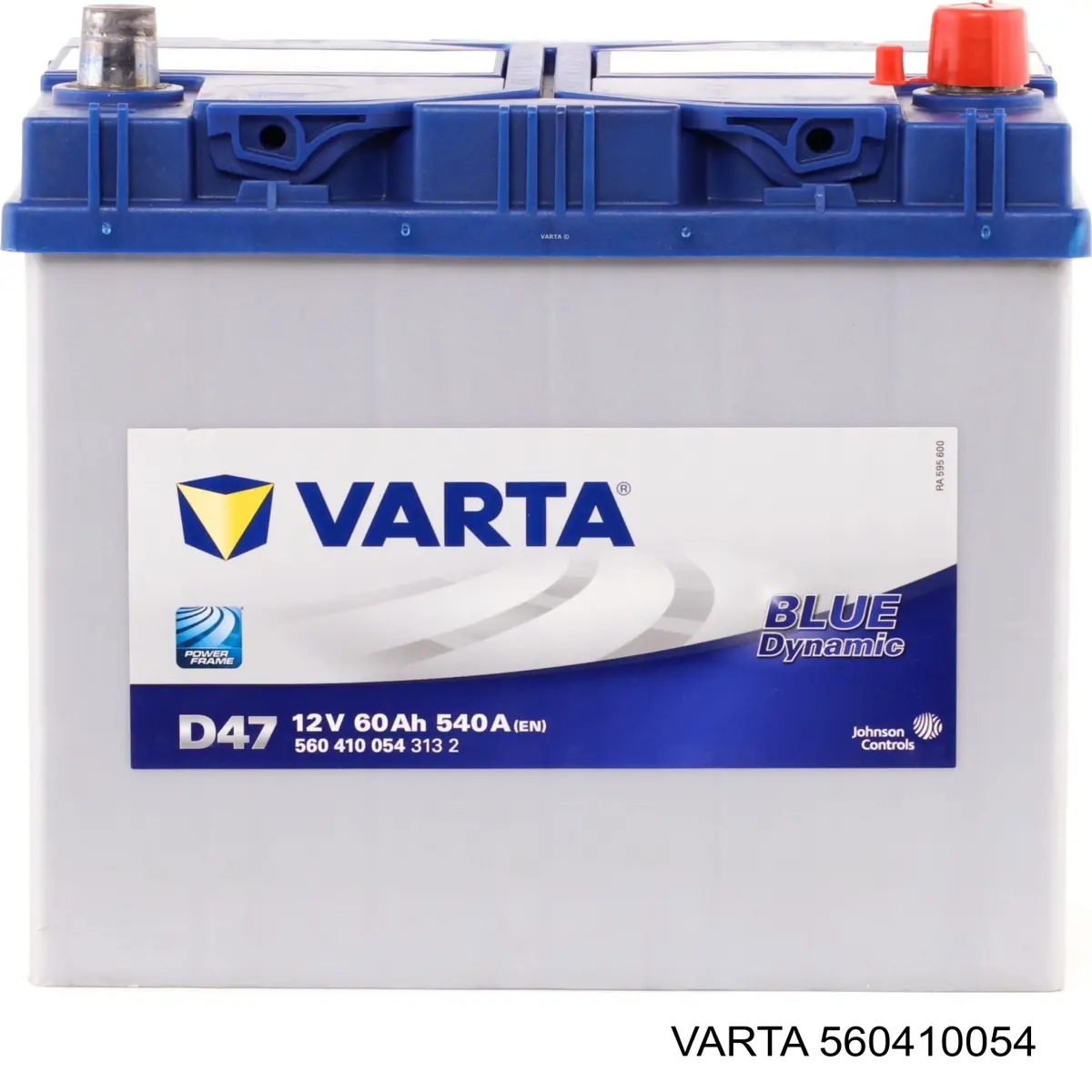 Bateria recarregável (PILHA) 560410054 Varta